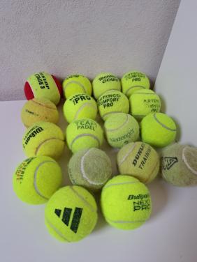 18 tennisballen voor de hond