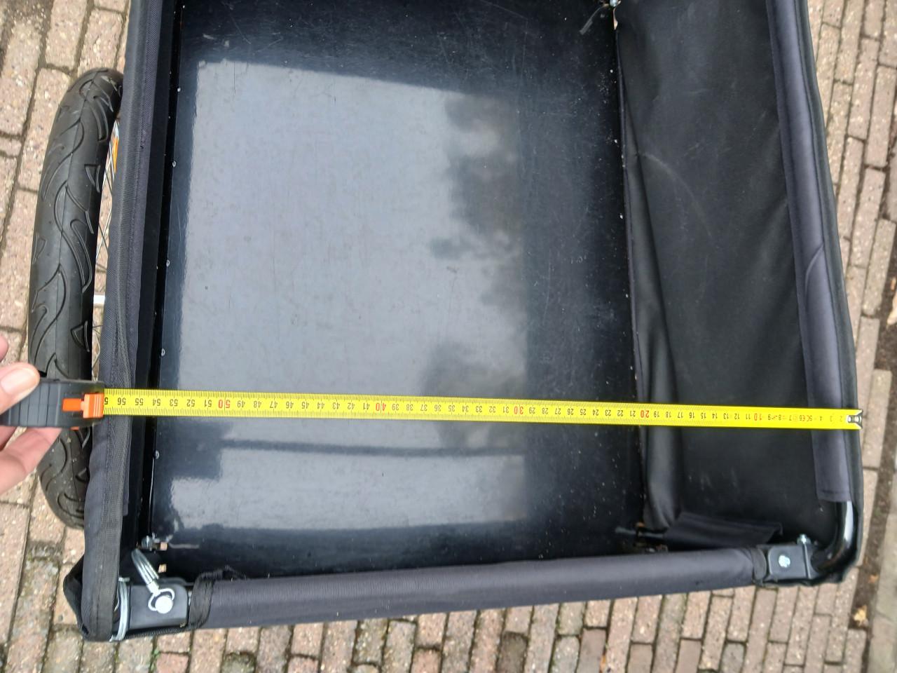 Fietskar met afdekhoes