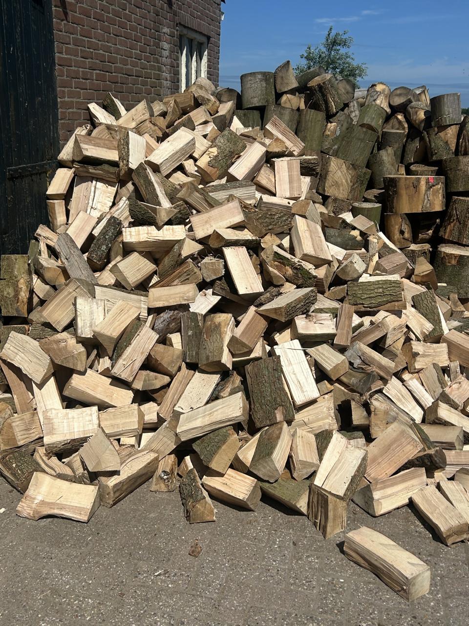 Droge mix haardhout