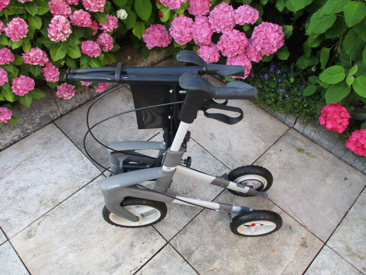Zgan Topro Olympos ATR nieuwste model opvouwbare lichtgewicht rollator