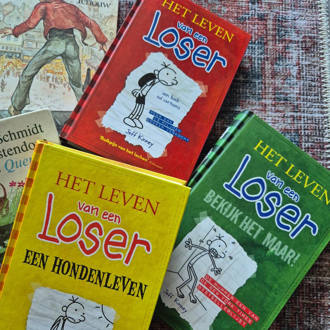 Kinderboeken ( o.a. Nijntje, Disney Boekenclub, leven van een Loser )