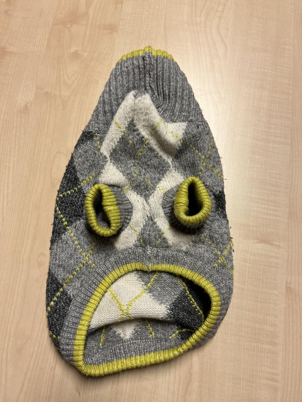 Hondentruitje grijs/groen