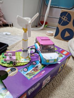 Lego Friends 41443, Olivia's elektrische auto, Leeftijd 6+