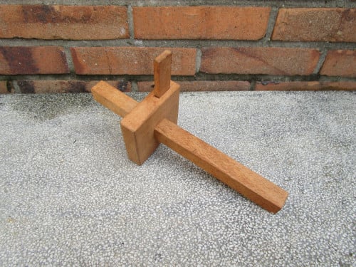 Vintage houten gereedschap.