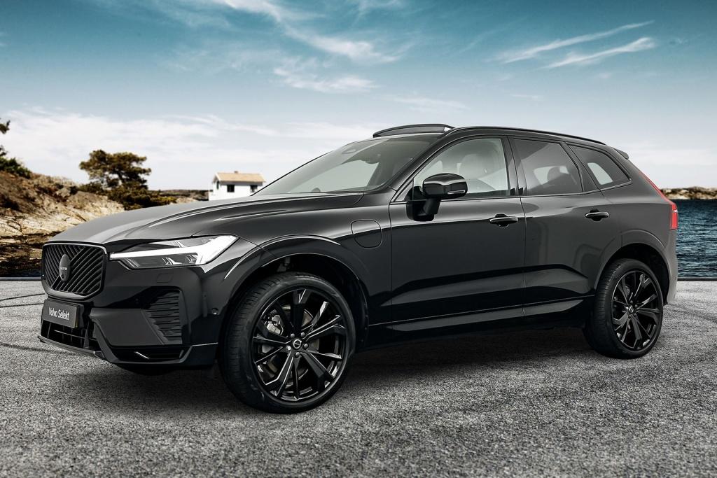 Volvo XC60 t6 398pk recharge ultra black edition | b&w | luchtvering | full