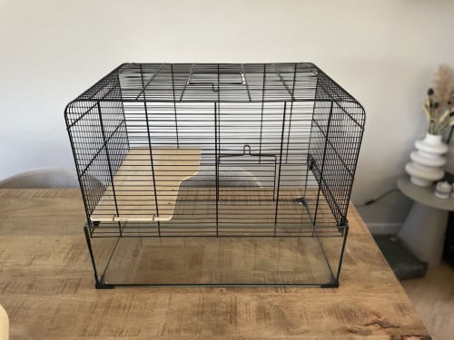 Inter-zoo hamsterkooi Vision 58 zwart 65 x 35,5 x 39 cm