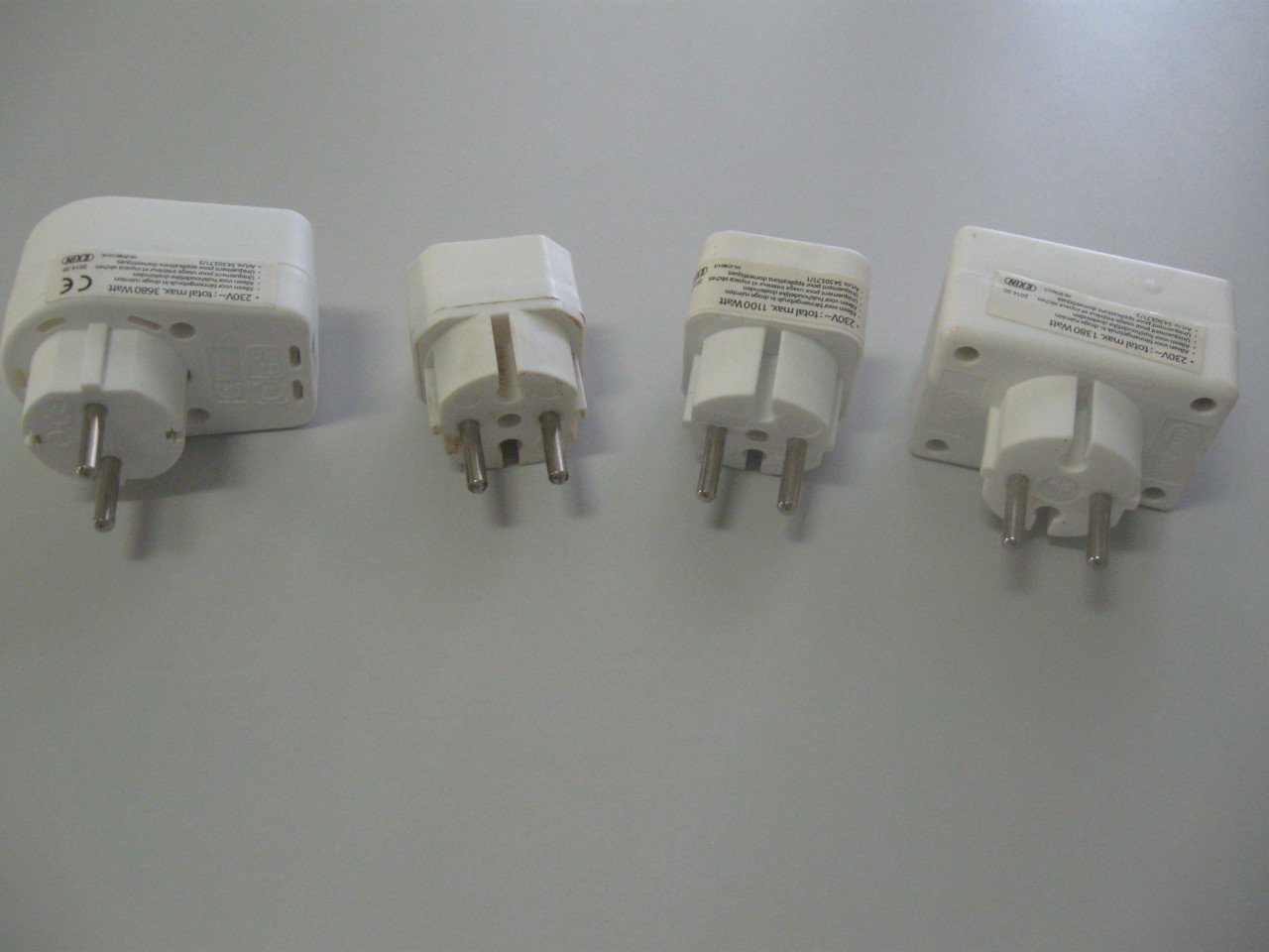 4 Verloop stekkers