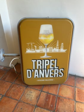 Lichtreclame Triple d’Anvers bier