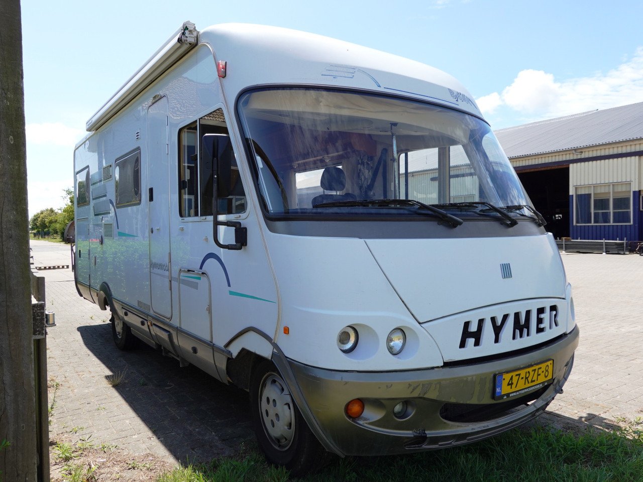 Ruime Hymer camper, ideaal voor weekendjes weg of lange reizen, voor 4 pers