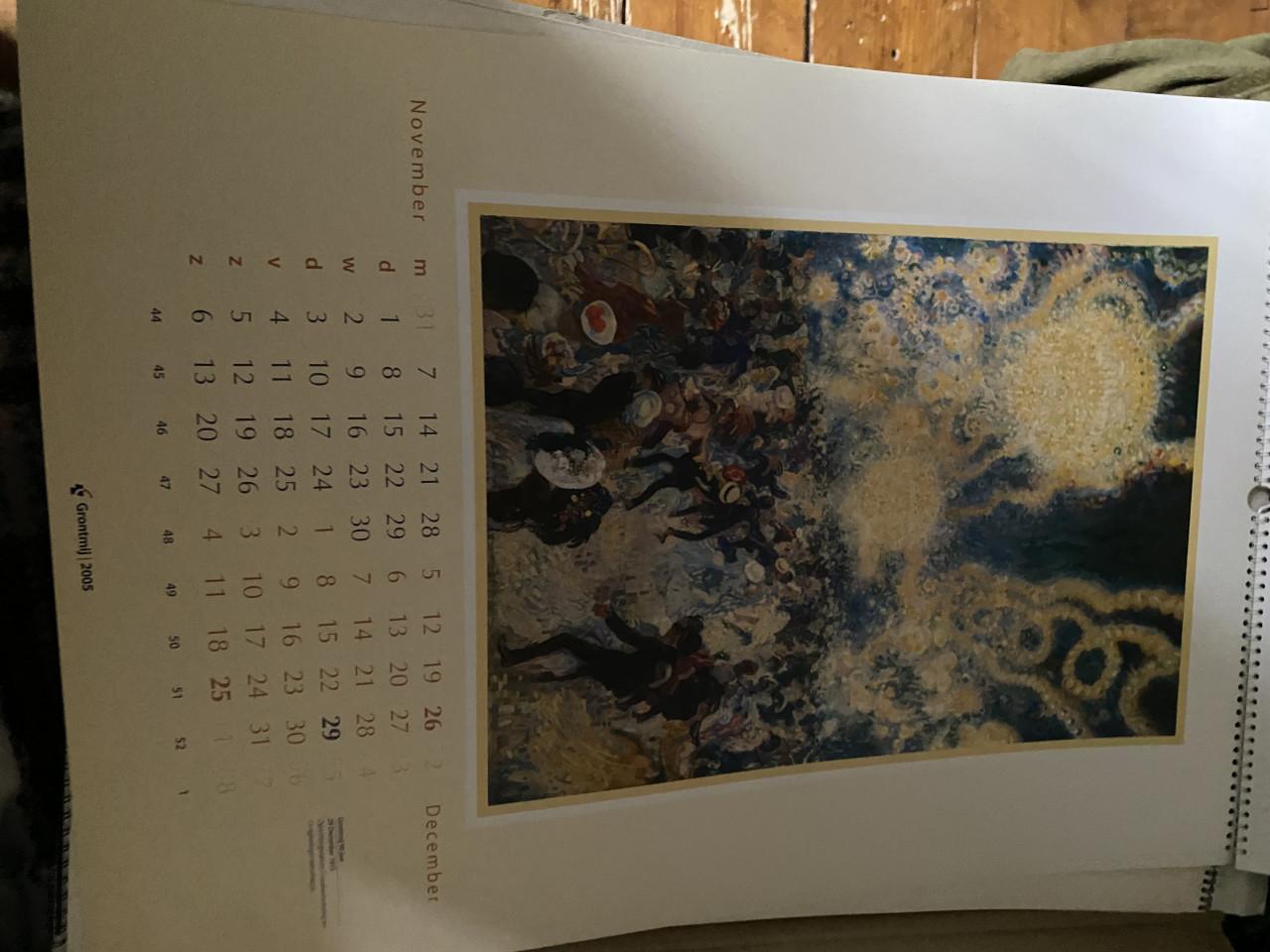 Grondmij kalender 2005