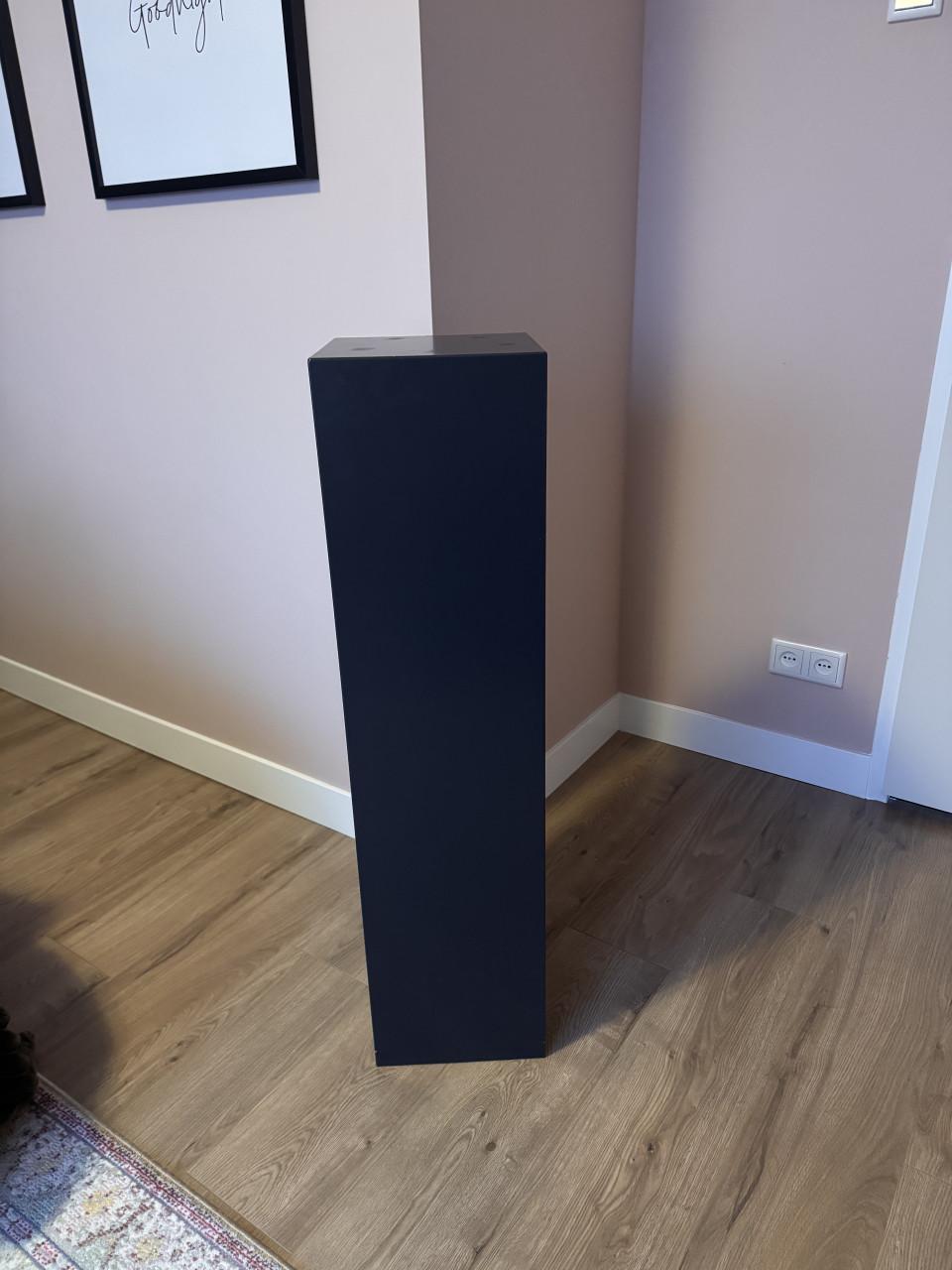 Antraciete houten zuil