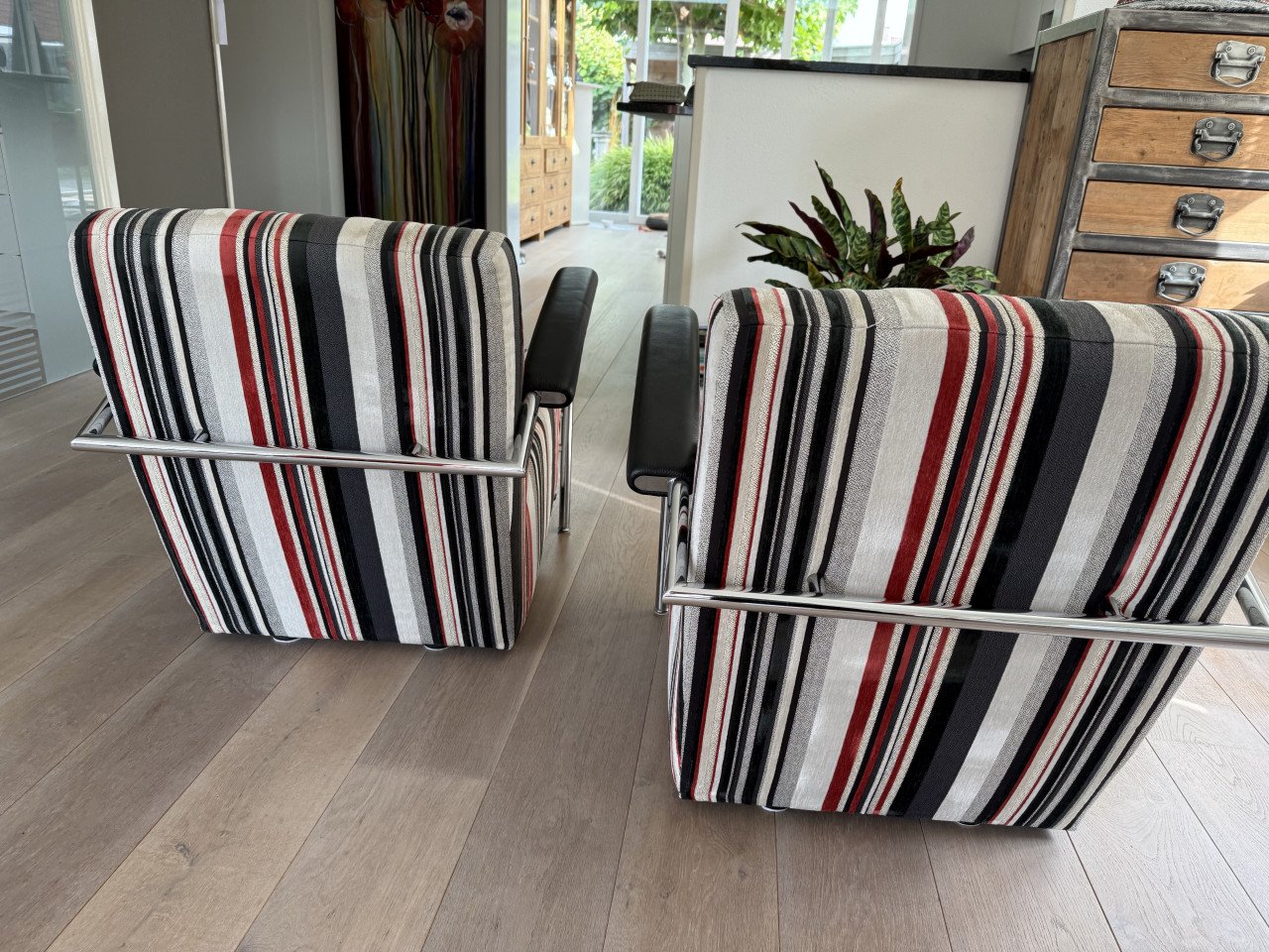 2 mooie Scylla stoelen van Leolux te koop