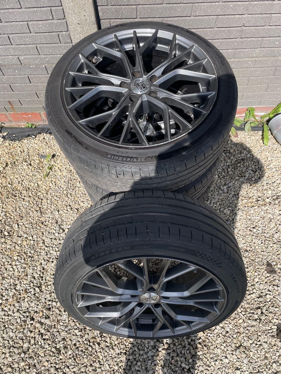 19 inch Mille Miglia MM1020 velgen 5x114.3, 8.5Jx19, ET40