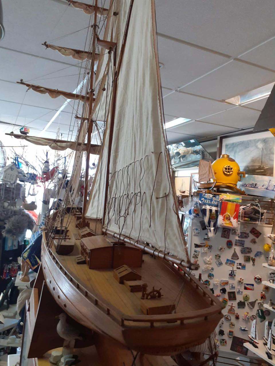 Modelboot  Zeilschip de Albatros  1 meter 30 Scheepsmodel