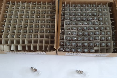 Halogeen lampjes 15 W & 25 W