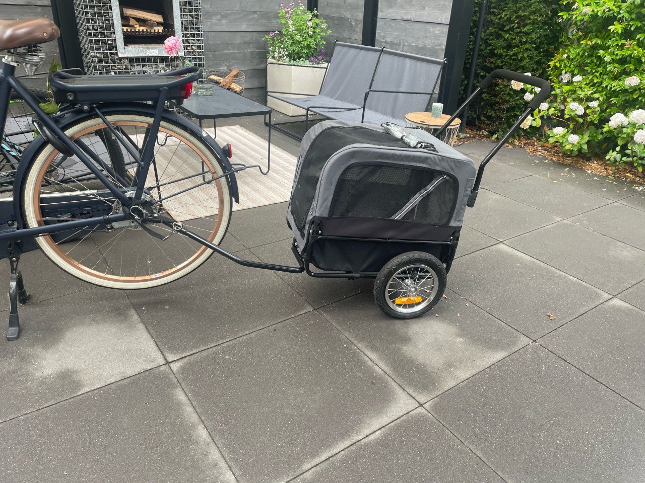 Honden fietskar