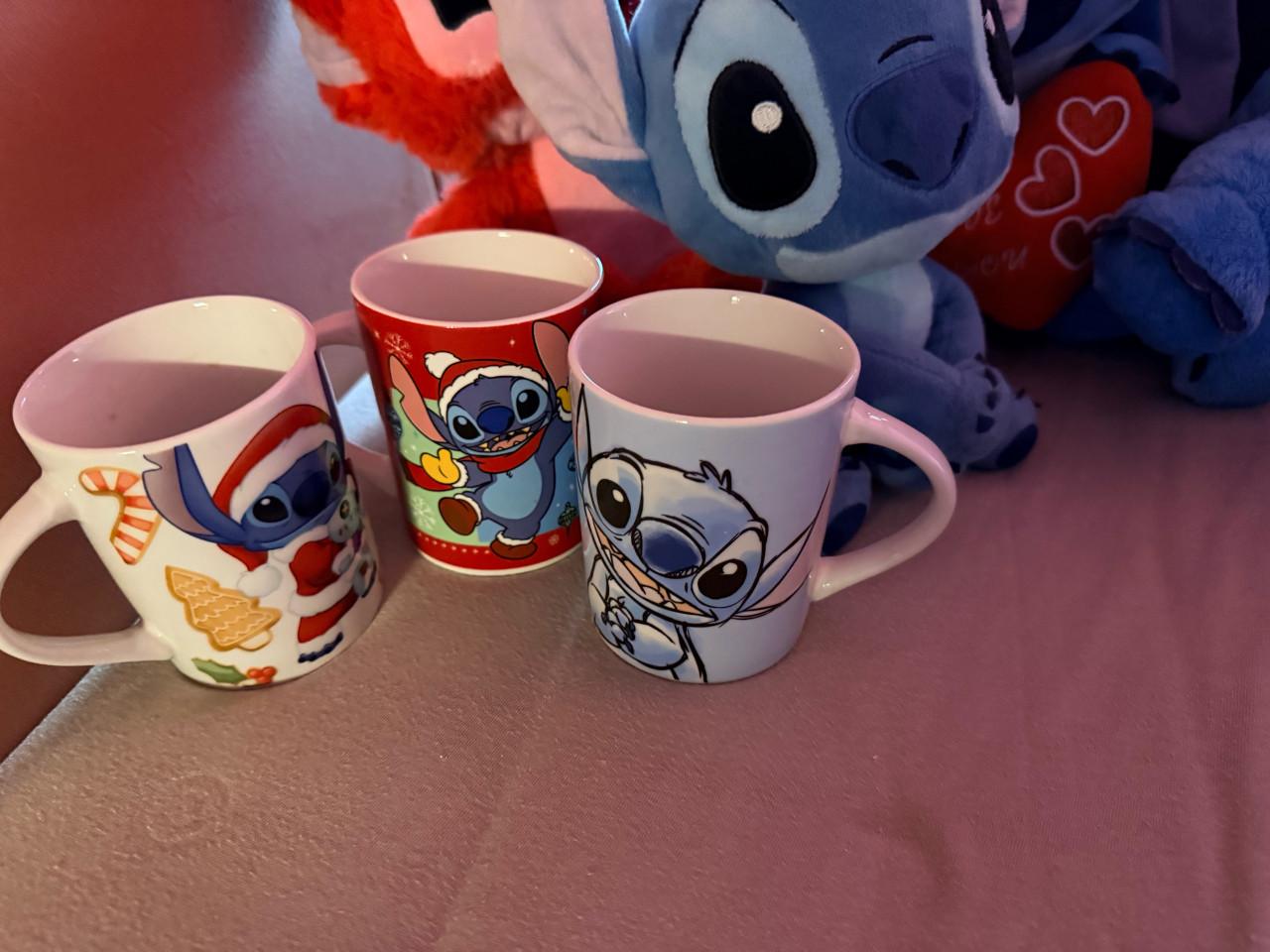 Stitch knuffels kopjes glazen en schaaltjes en meer
