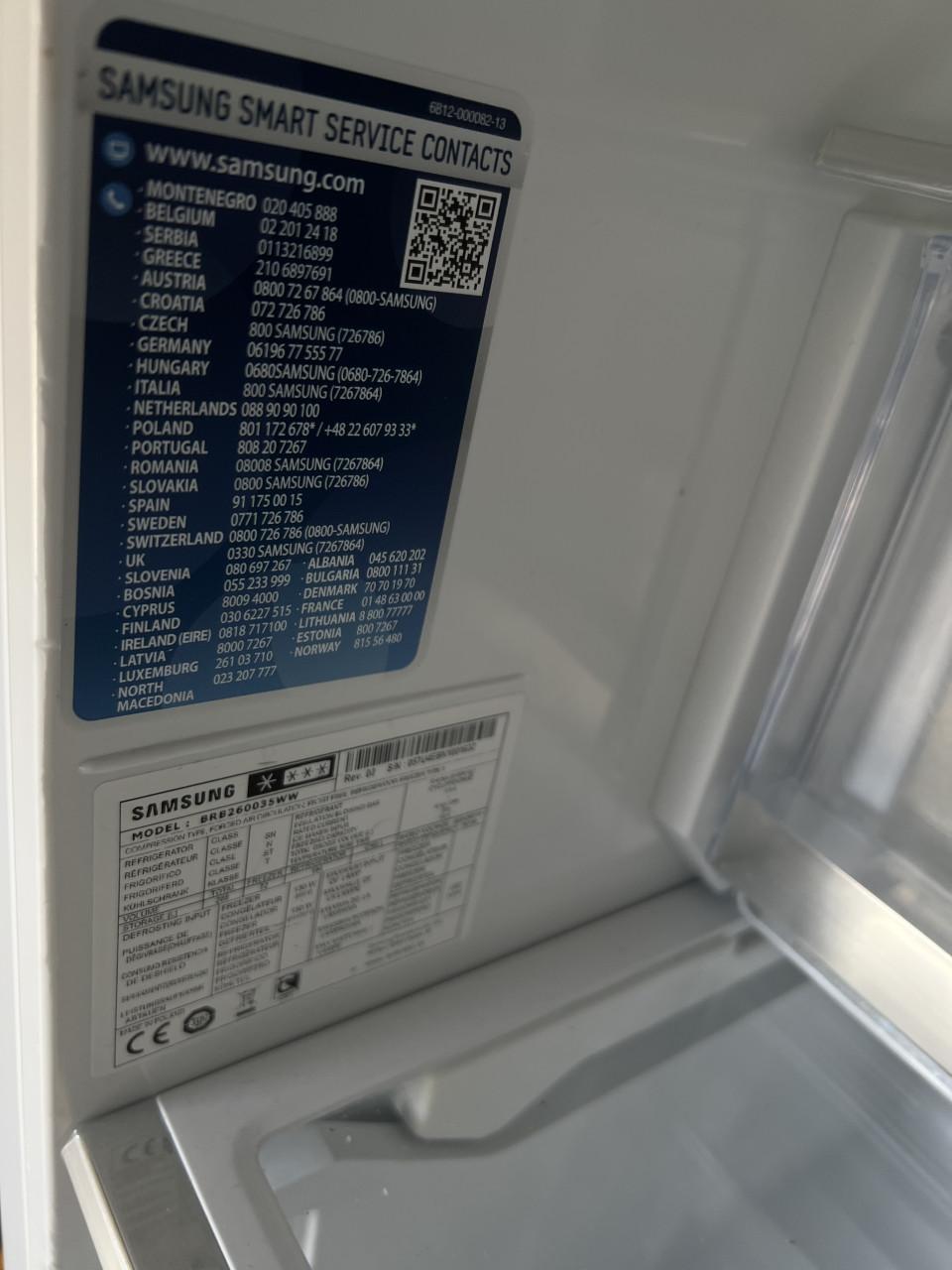 SAMSUNG BRB70F26CES0EF Inbouw Koel-vriescombinatie NoFrost 178.2 cm