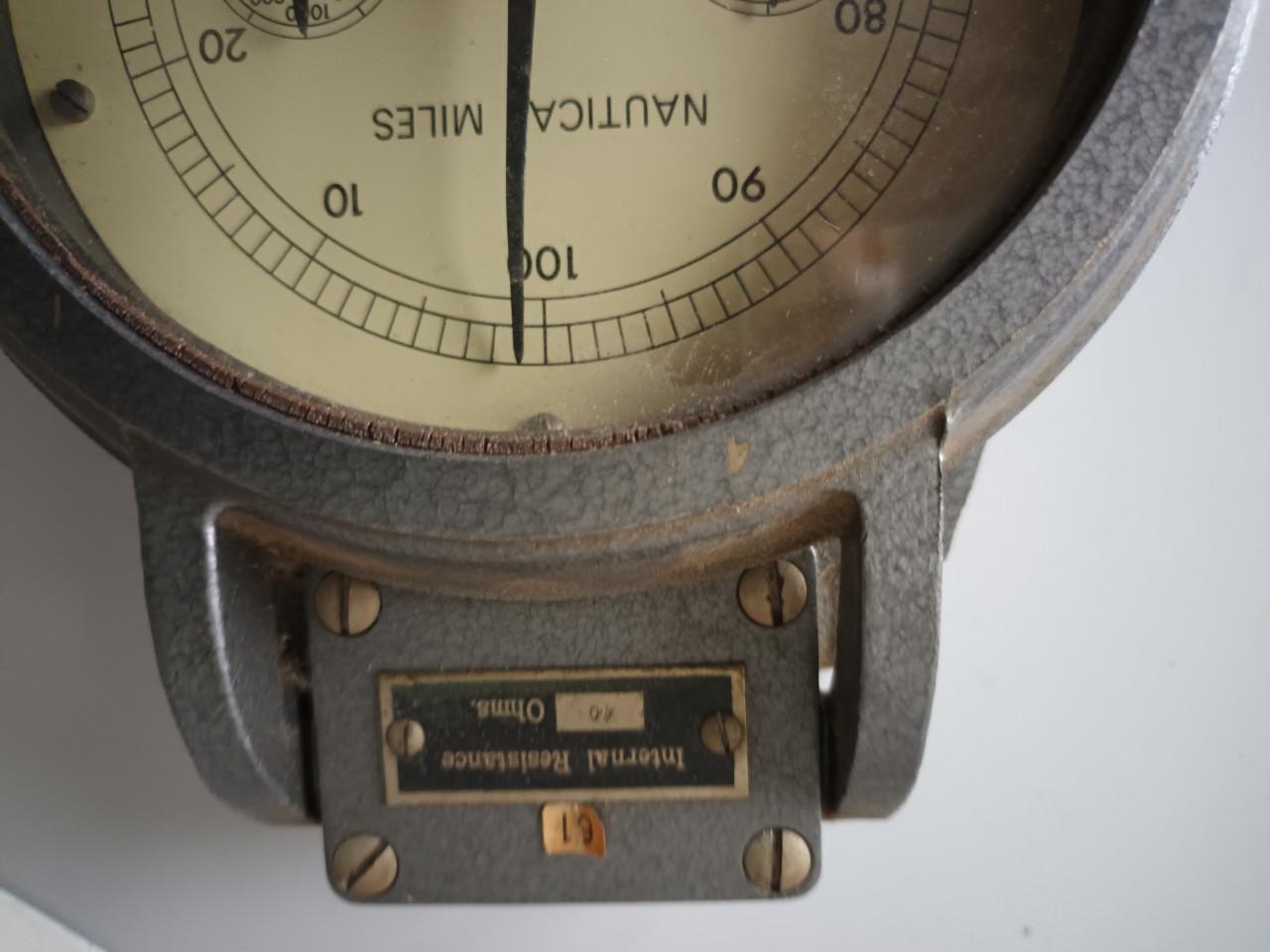 Vintage scheepslog