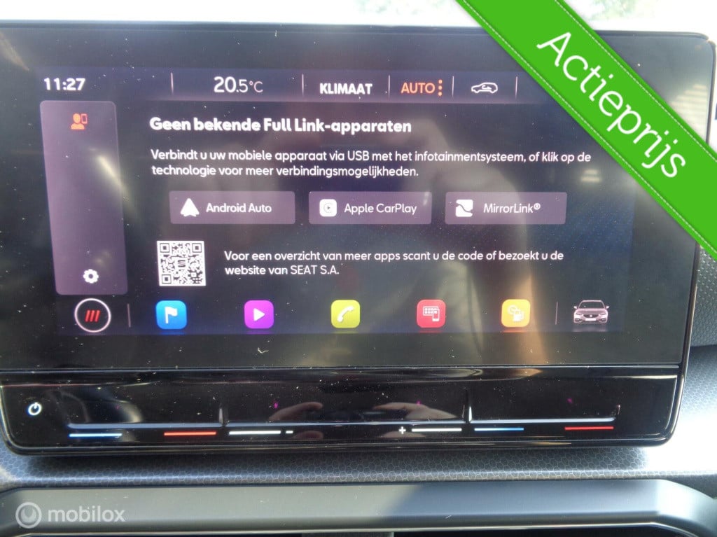 Seat Leon Sportstourer 1.5 tsi 130pk style edition/led/pdc/airco/carplay/lm