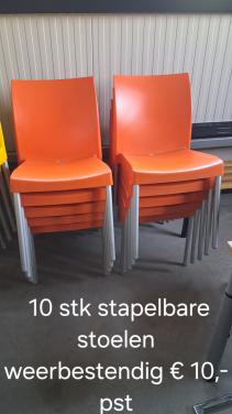Stapelstoelen stoel