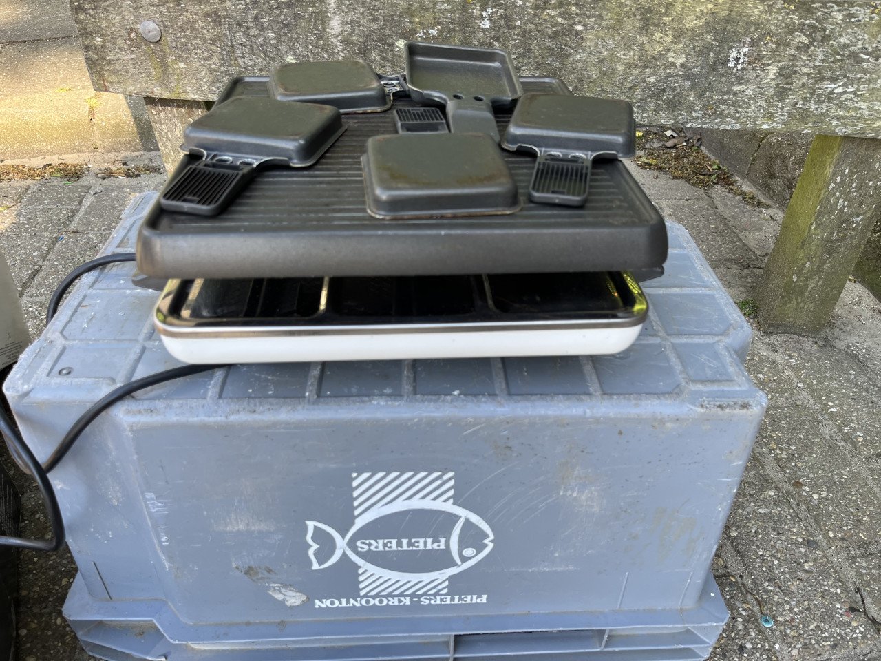 3 Tefal grillplaten