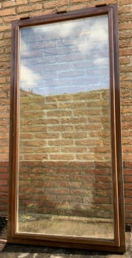 Hardhoutenraam met dubbelglas