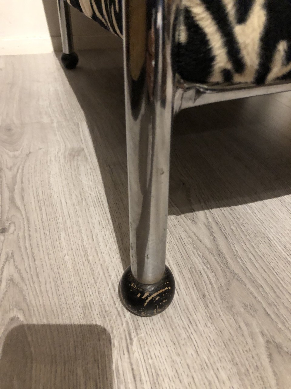 Vintage Zebra fauteuil