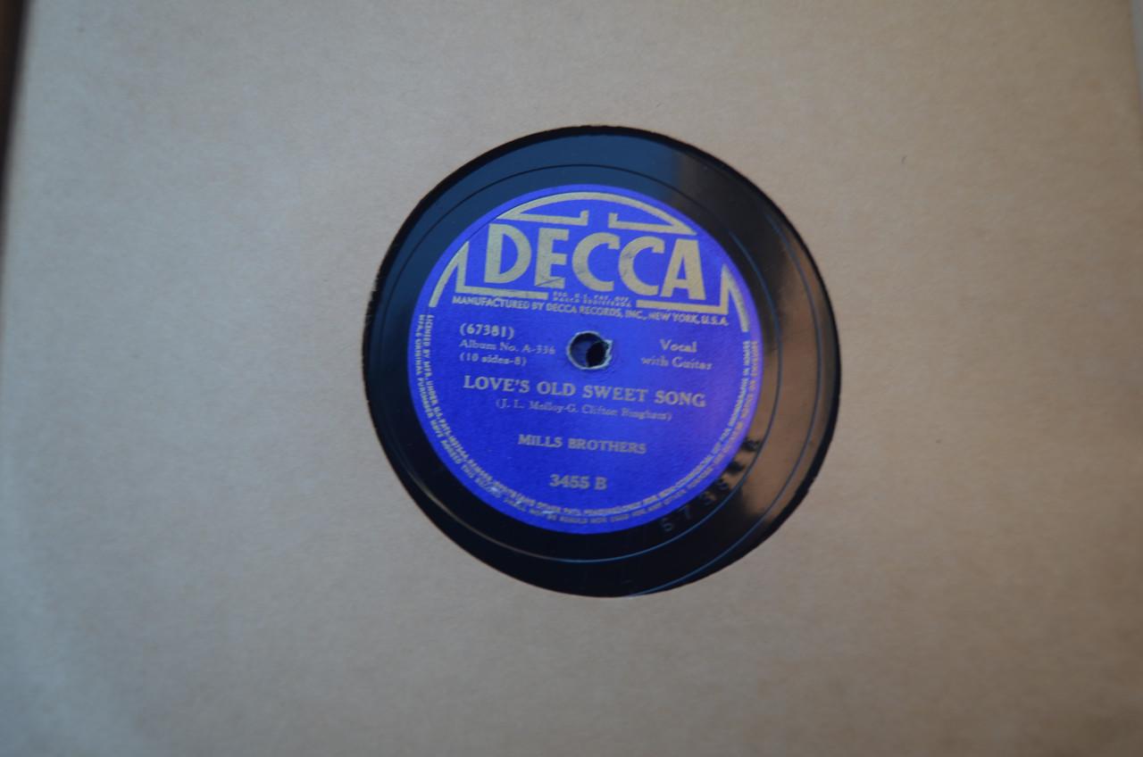 My gal Sal - Barber shop ballads - Mills Brothers Radio album