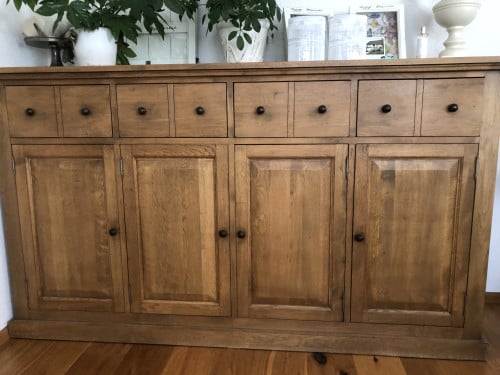 Dressoir echt eikenhout
