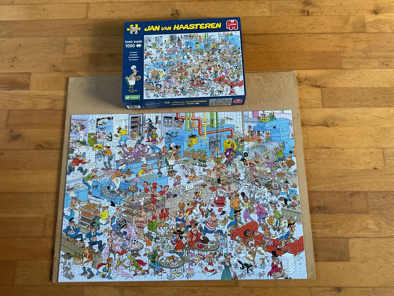 Jan van Haasteren puzzel 1000 stukjes € 10