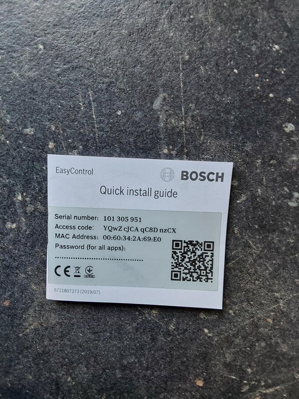 Nefit Bosch Easycontrol CT200