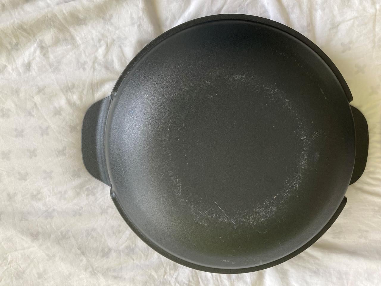 Gietijzeren pan Weber