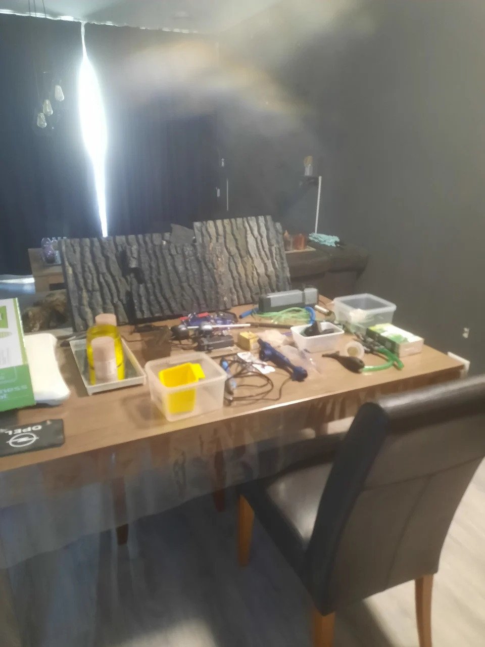 2x aquarium met  veel accessoires