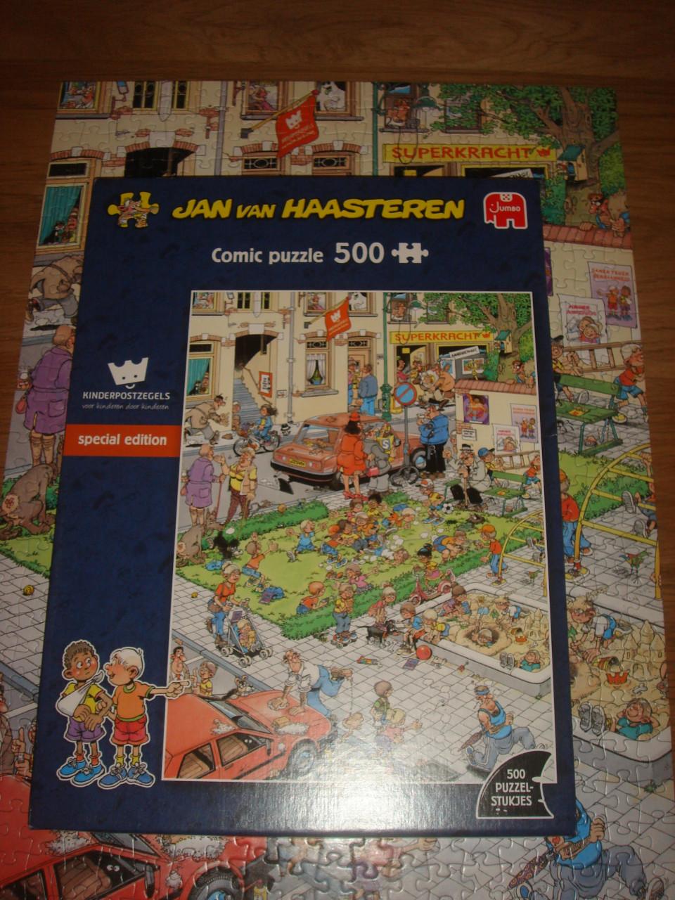 Te koop Complete Special Edition puzzel Kinderpostzegels 500 stukjes