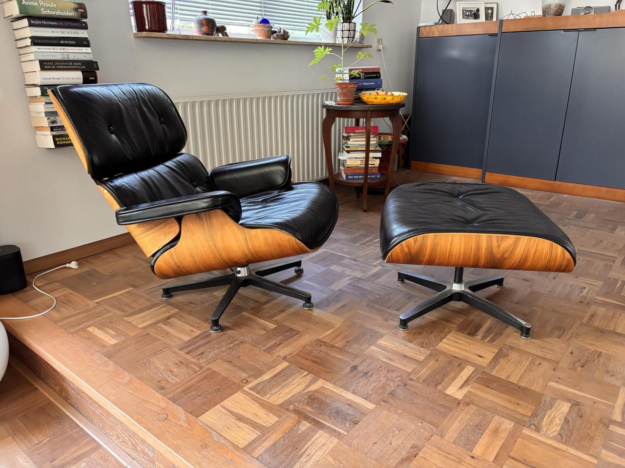 Replica Eames Lounge Chair met Ottoman