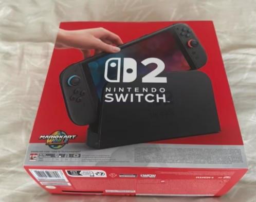 NINTENDO Switch 2 + Mario Kart World 256 GB !!!! NIEUW !!!!