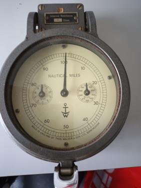 Vintage scheepslog