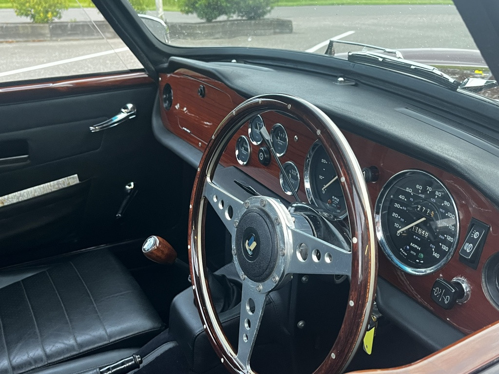 Triumph TR6 2.5 roadster overdrive
