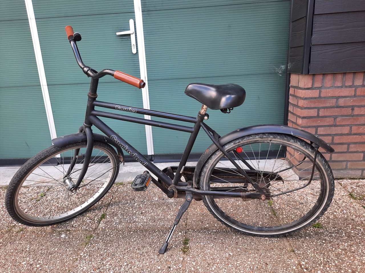 Fiets Cumberland courier zwart