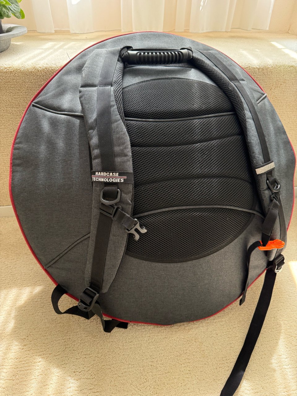 Handpan D-kurd van Handpan Studio incl tas + koord