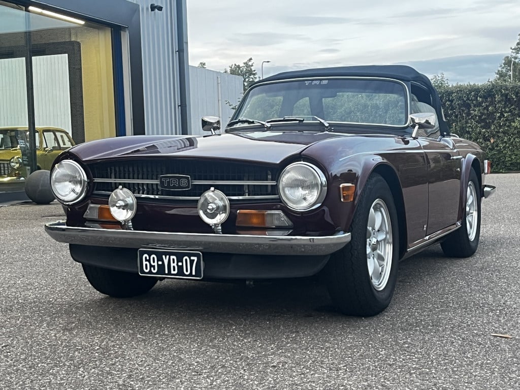 Triumph TR6 2.5 roadster overdrive