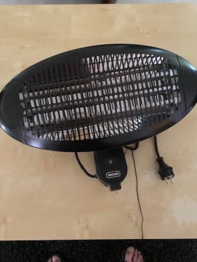 Infrarood elektrische terrasverwarmer