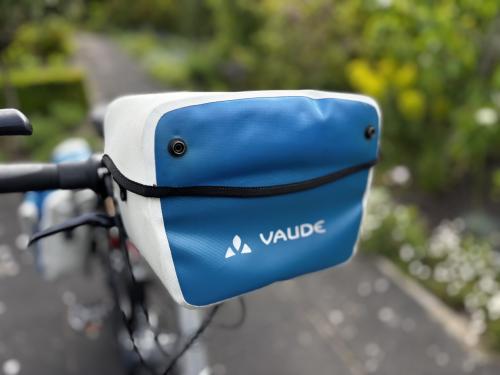 Stuurtas VAUDE AQUA Box (6L) grijsblauw, incl. draagriem