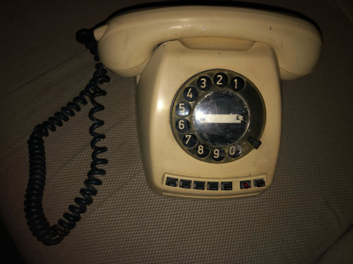 Ptt draaischijf telefoon vintage