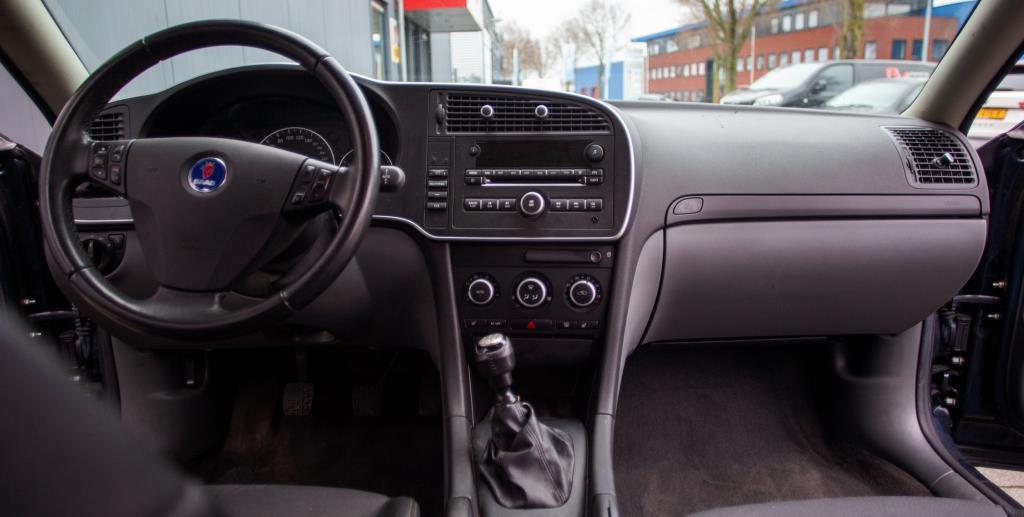 Saab 9-3 sport estate 1.8t linear, airco, cruise control, lage km stand