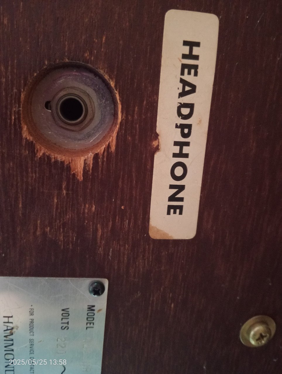 Hammond 123JMR transistororgel