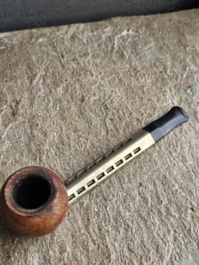 Leuke vintage Lindbergh tabakspijp, gemerkt, in zeer nette staat....
