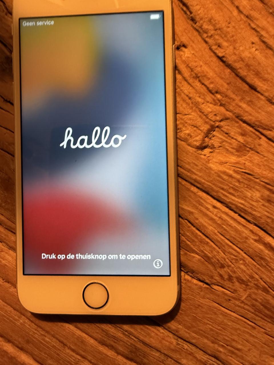 Apple iPhone 6s A1688 wit/zilver