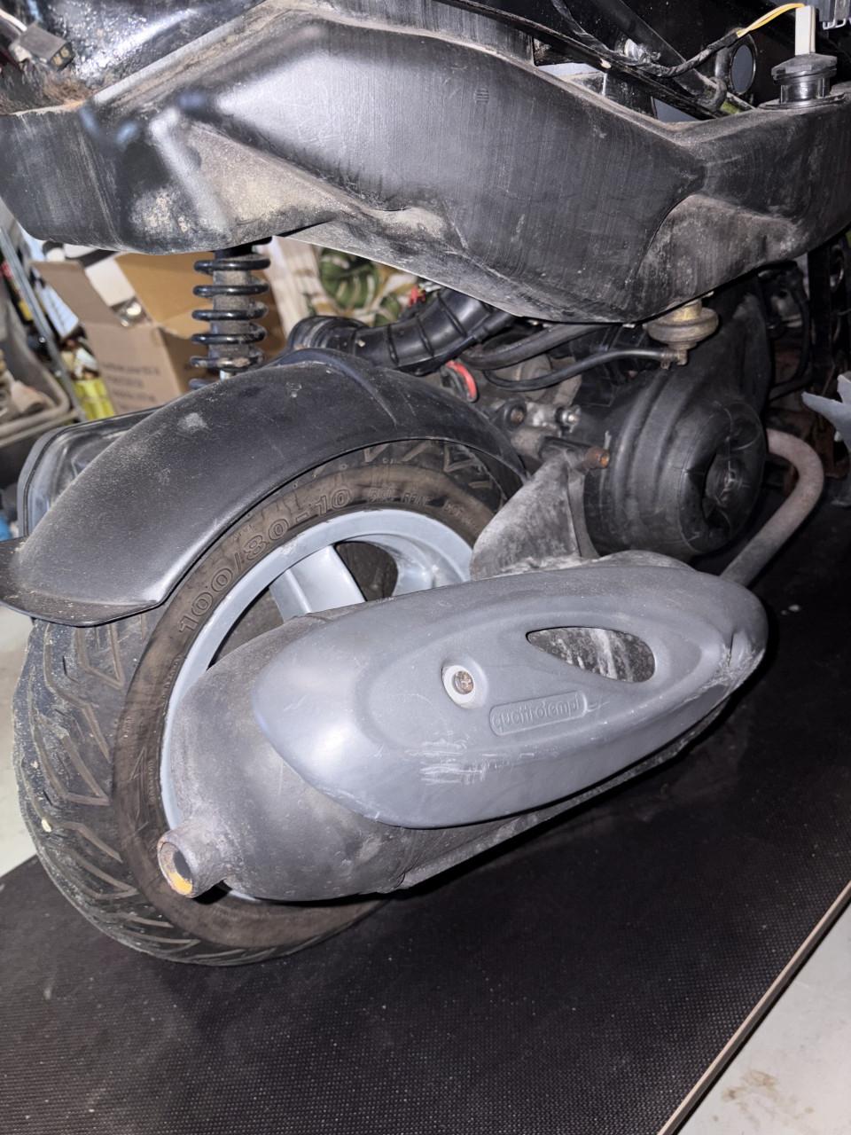 Plug and play Piaggio 4takt 2v 50cc blok 2005